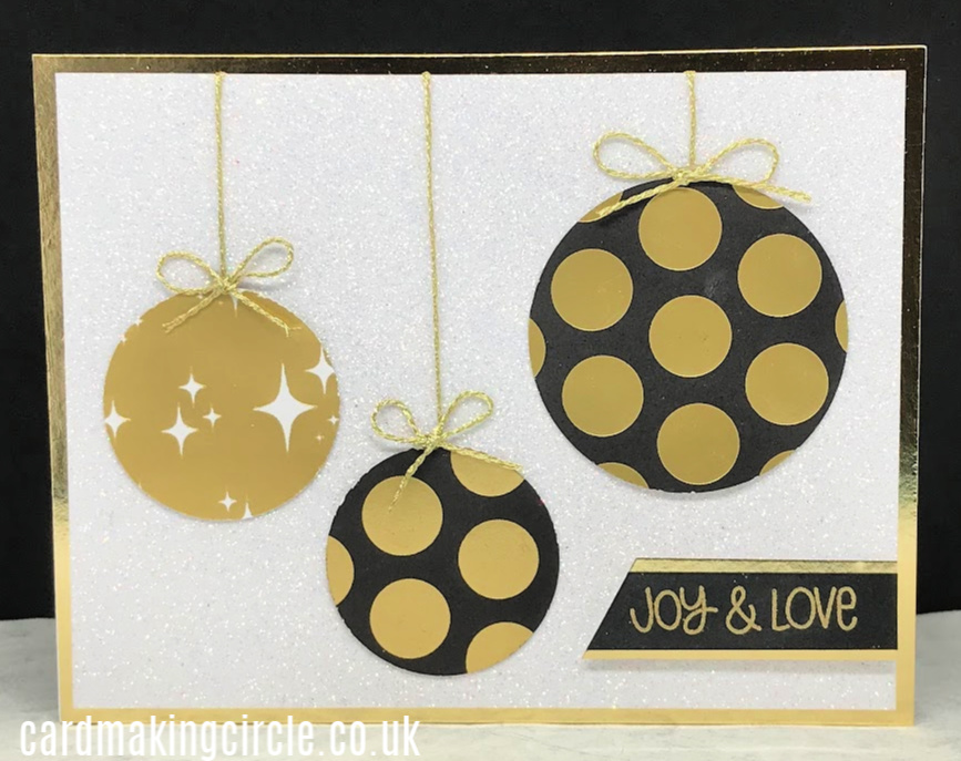 Black Glitter Card Stock for die cutting, holiday cards, and
